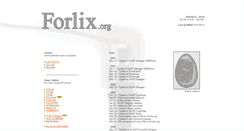 Desktop Screenshot of forlix.org