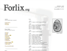 Tablet Screenshot of forlix.org